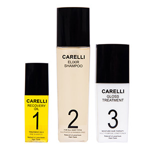 Carelli Chemical free, sulfate free shampoos and conditioners