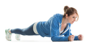 Planking to lose weight